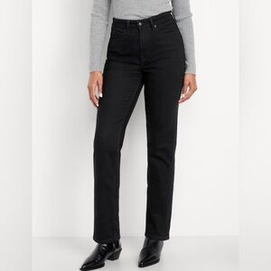 Curvy Extra High-Waisted Straight Jeans - 14 Tall